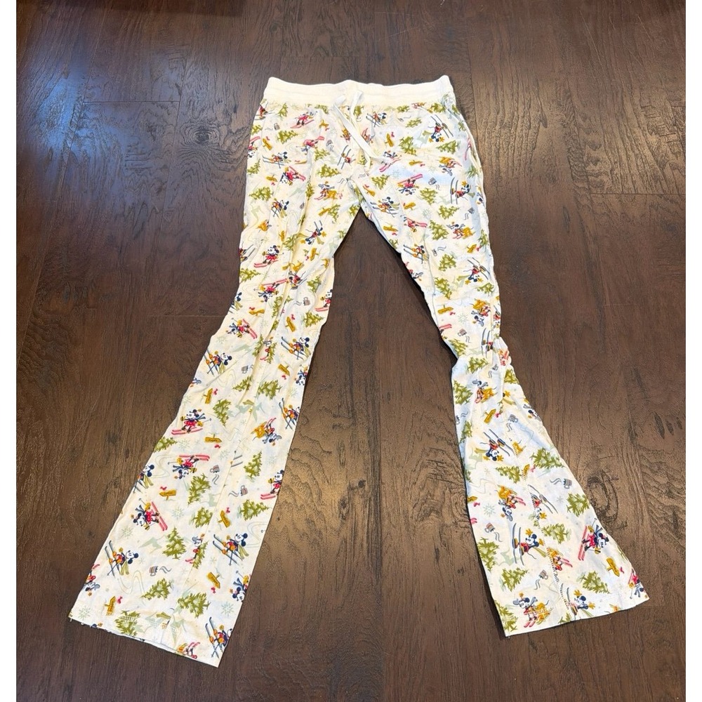 Disney Mickey‎ Pluto Winter Lounge Pants XS Flannel